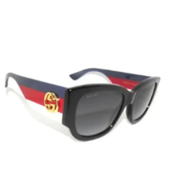 Gucci | Accessories | Gucci Gg276s 00 Black Multicolor 
